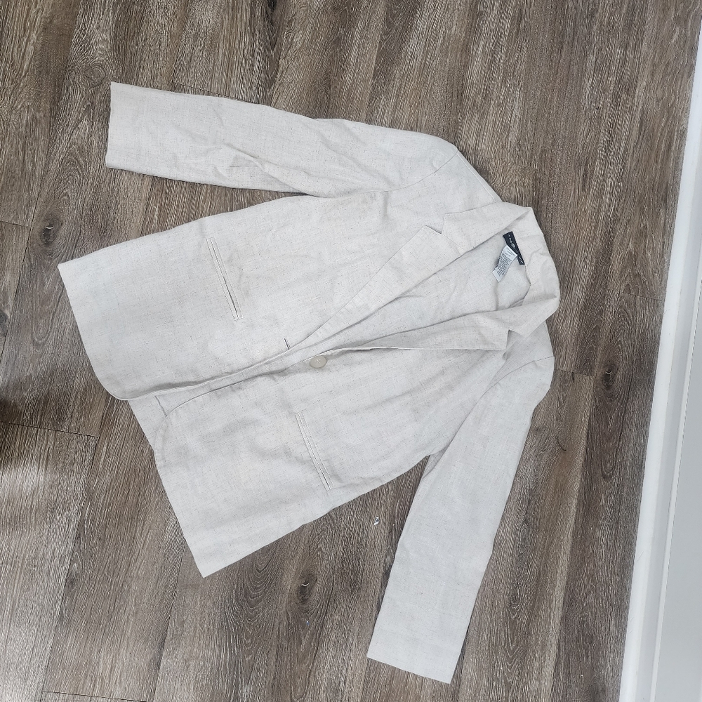 Linen type jacket